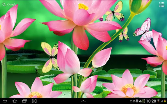 Lotus Live Wallpaper android App screenshot 0