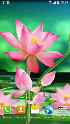 Lotus Live Wallpaper android App screenshot 4